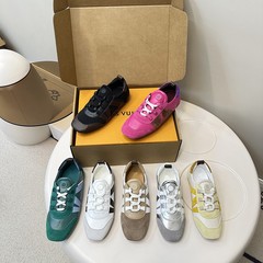 千元レベル！老眼レトロフラットドイツトレーニングシューズ女性の 2025 新しいバレエシューズ多用途カジュアルスポーツシューズ