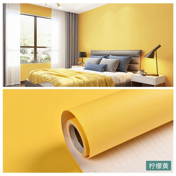 Self -stick and thick macaron [Lemon yellow]
