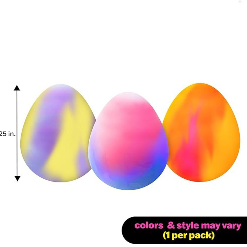 Cross-Border New Product Color-Changing Eggs, Golden Eggs, Treasure Hunt Game, Stress-Relief Squishy Toys for Children, Easter