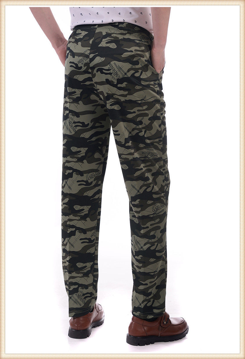 商品详情图_迷彩裤男高腰宽松耐磨工作裤春夏款直筒休闲裤工地干