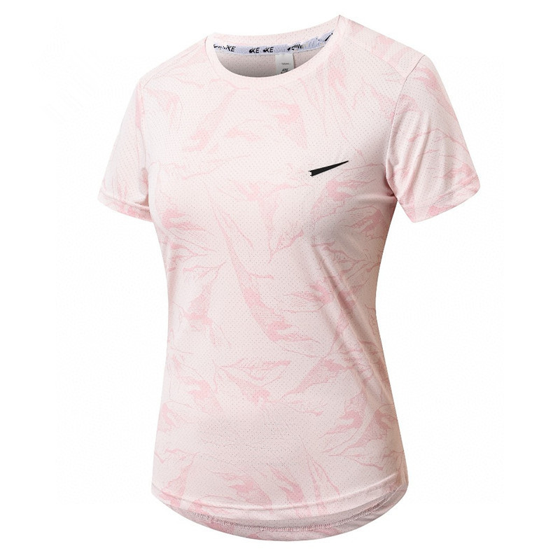 New Tennis Colorful T-shirt Quick-drying Breathable Loose Sports Ice Silk Short-sleeved Outdoor Casual Summer Thin
