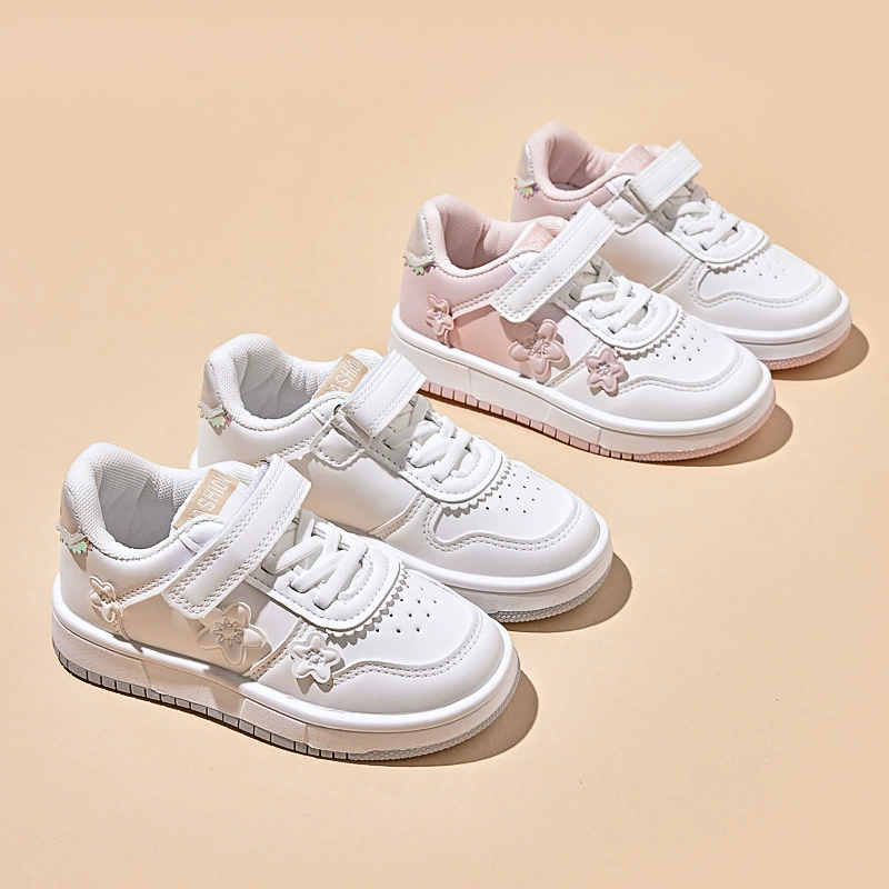 Детская обувь кроссовки новые детские мягкие подошвы повседневные маленькие белые туфли весенние и осенние кроссовки дикие трендовые кроссовки