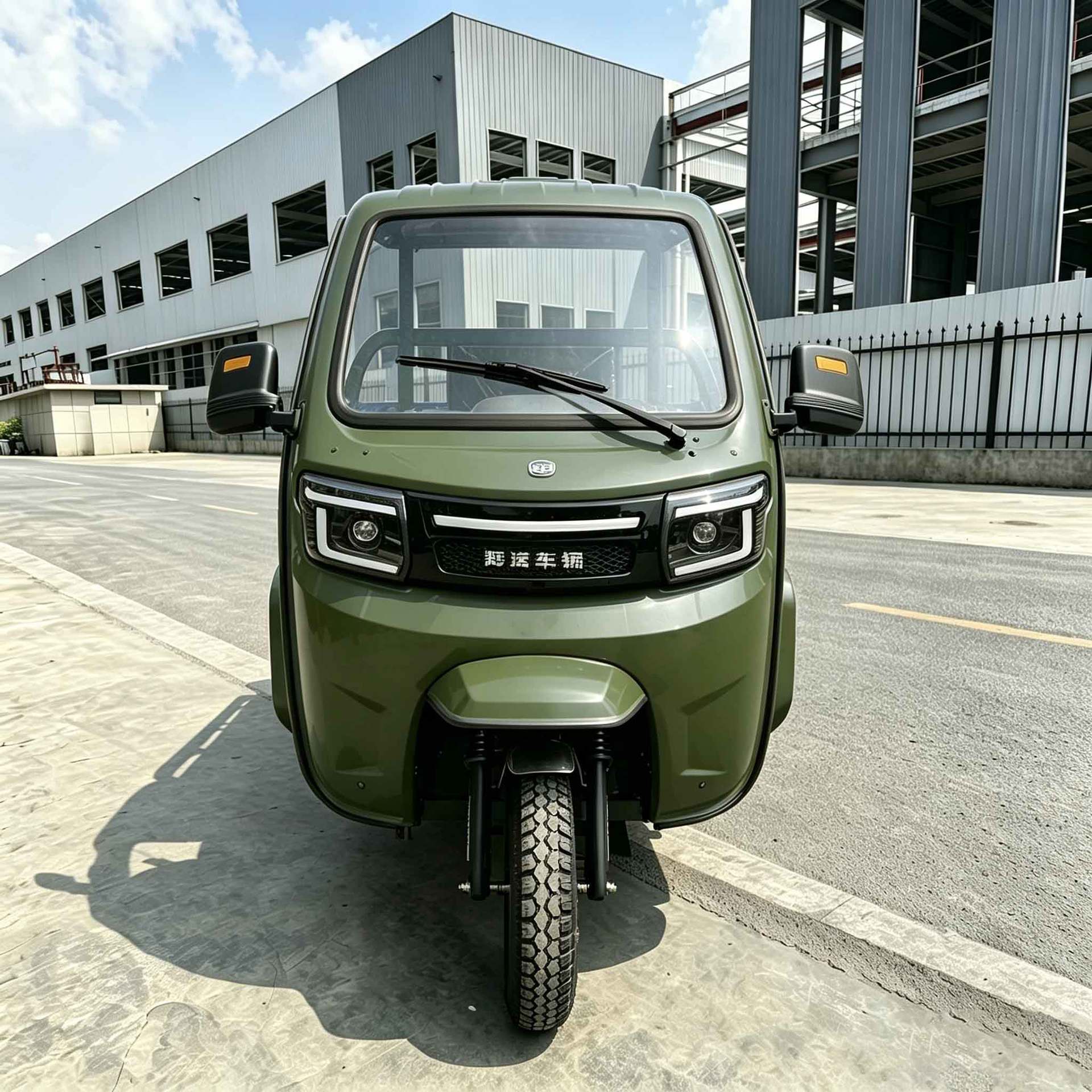 Cross-Border Passenger-Carrying Tricycle, Passenger Transport, Foreign Trade Export, Fuel-Powered, Strong Load Capacity, African Tricycle, Cargo Vehicle
