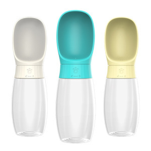 Suministros transfronterizos para mascotas multifuncional para mascotas taza de agua al aire libre taza de comida portátil perro alimentador bebedor