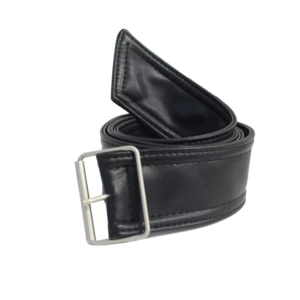 Women's Casual Leather Belt with Buckle, 65-90cm Length, Fit for Adult