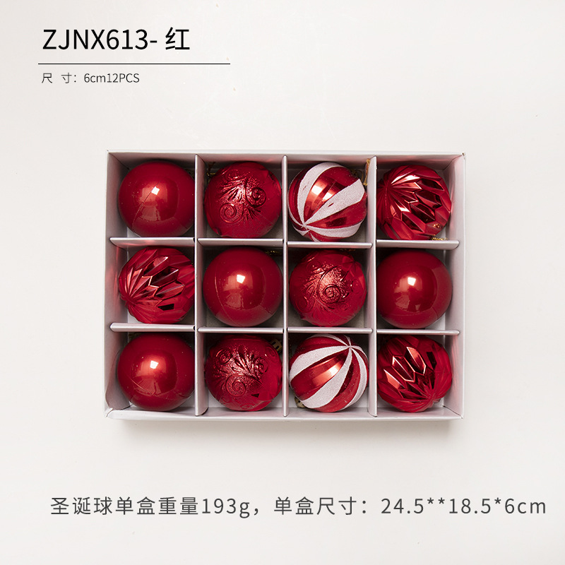 6CM rojo ZJNX613(12 pack)