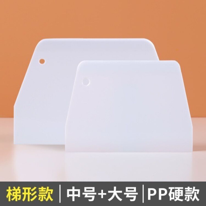 プラスチックスクレーパーのベーキングスクレーパーのカッターナイフのシリカゲルの腸粉のケーキのパンケーキの面を厚くして卸売りの熱を代行します。|undefined