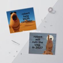 羳NvMarcus the Worm 2026 Wall Calendarx_՚v