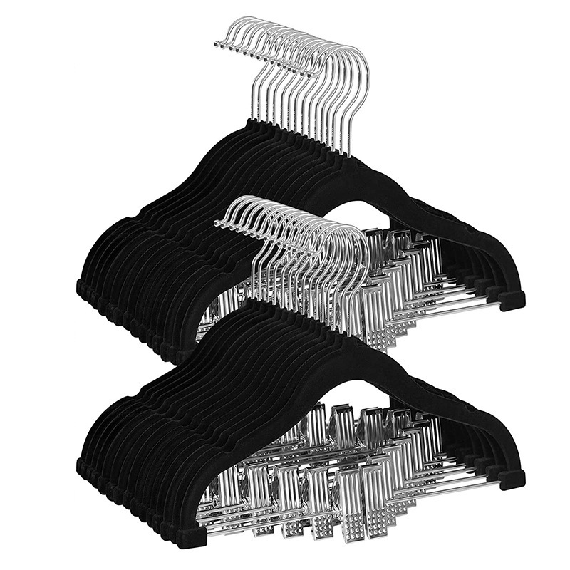 Percha de ropa de plástico antideslizante para niños con clip, percha de ropa antideslizante para niños, percha de ropa antideslizante para niños