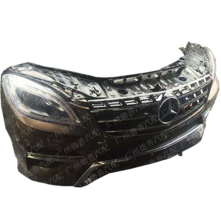 适用奔驰166 ML350前嘴 头嘴 保险杠 大灯 水箱 电子扇等汽车配件