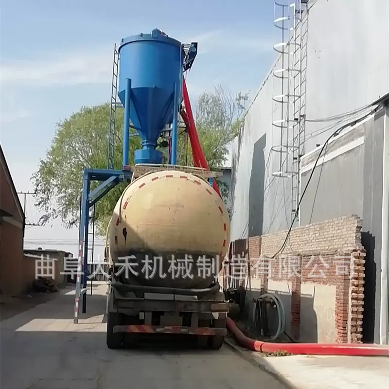 石灰石粉倒库装车机气力吸灰自吸式 水泥灰 负压吸灰机气力输送机