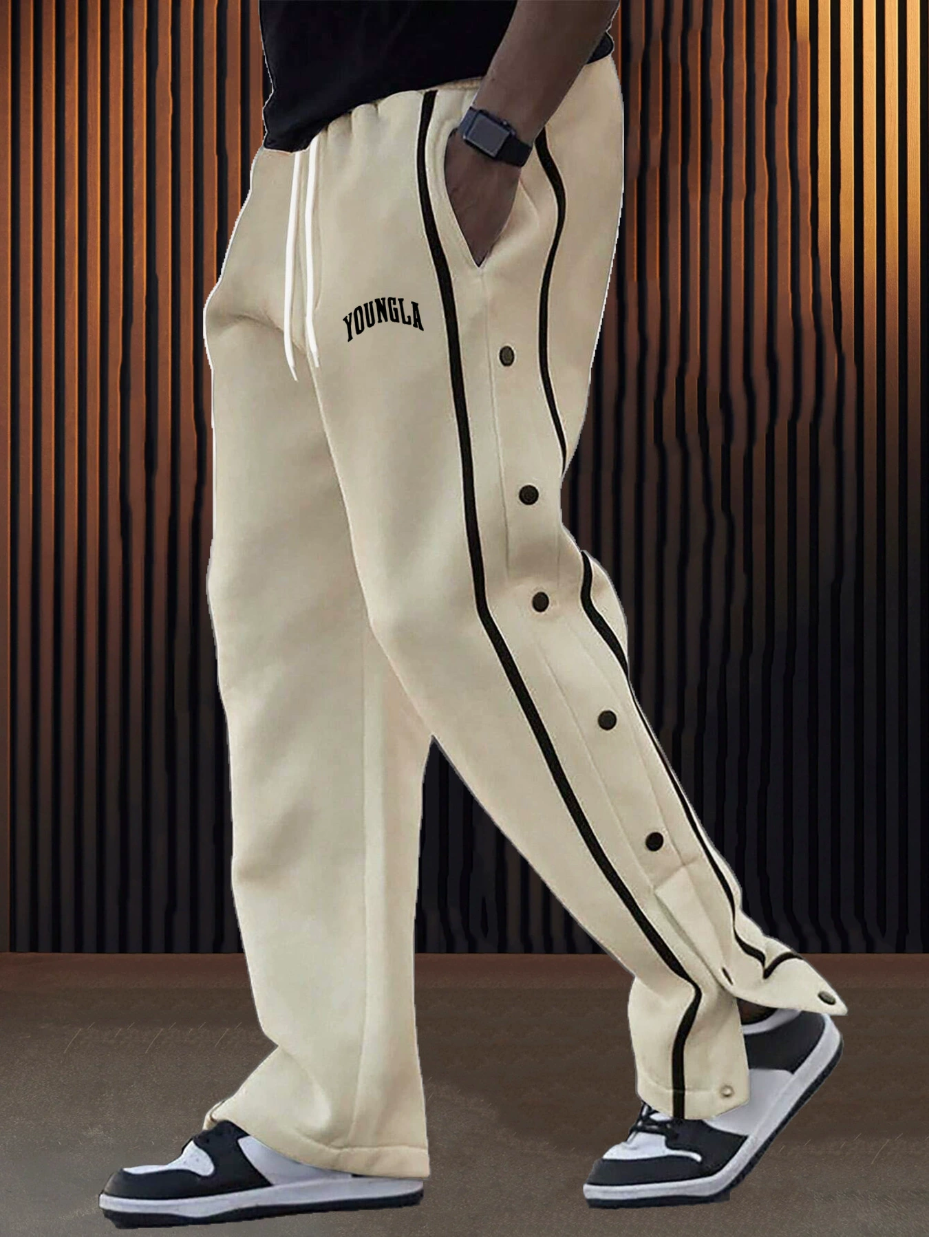 YOUNGLA Basketball casual trousers for training, for running