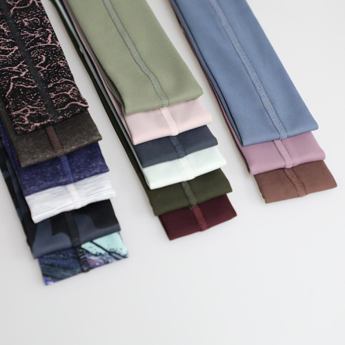 One-piece drop-shipping new yoga hairband for women, elastic sweat-absorbent headscarf, outdoor sports antiperspirant belt, fitness running headband