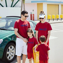 亲子装;男式T恤;男式卫衣