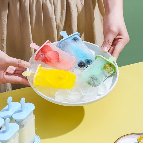 Ice cream mold food-grade home-made popsicle ice cream popsicle box ice cream grinding tool homemade ice cream artifact