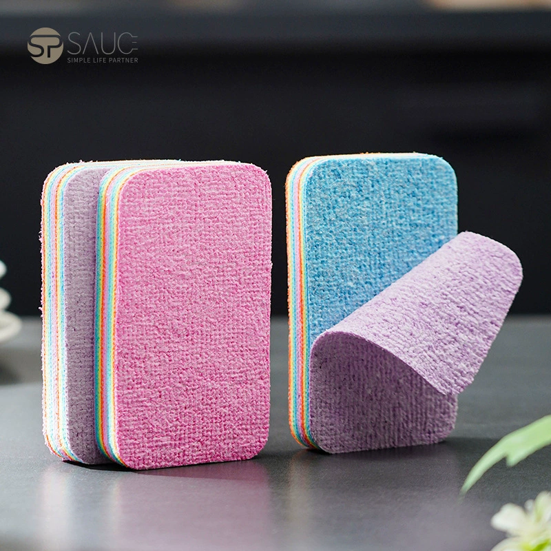 Слезная радуга ленивая тряпка сухая и влажная бытовая чистящие средства на кухне