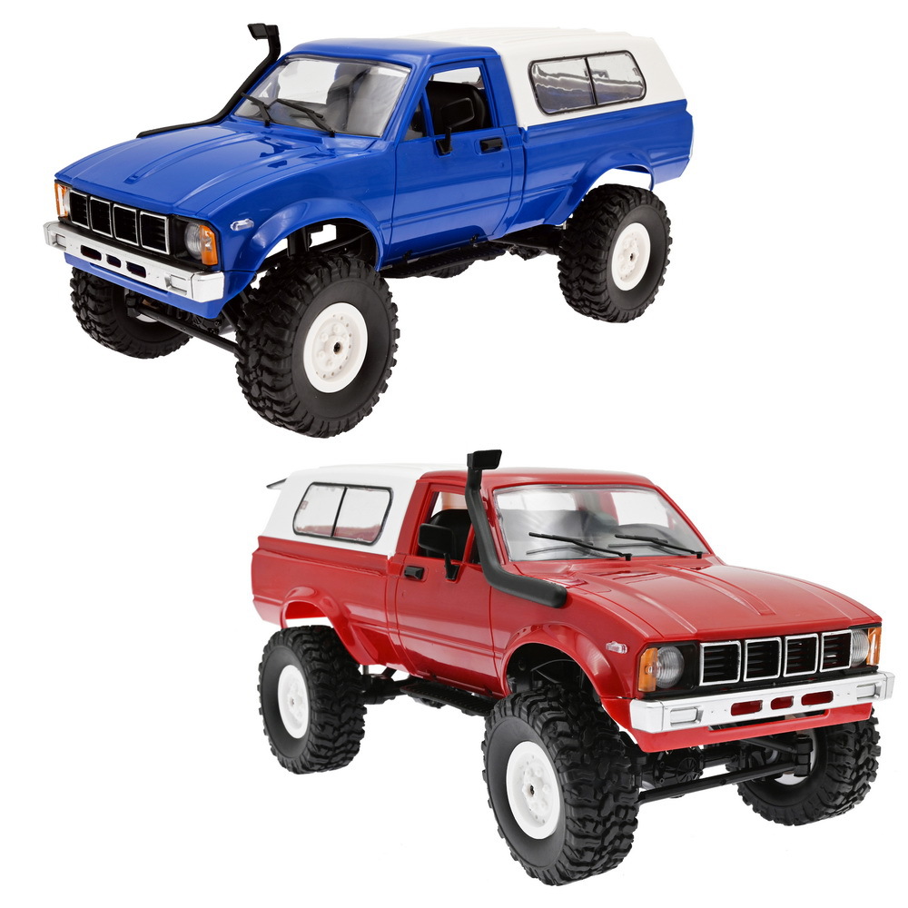 Naughty Dragon WPL pickup truck C-24 full scale 1:16 2.4G four-wheel drive climbing vehicle RC CAR remote control model