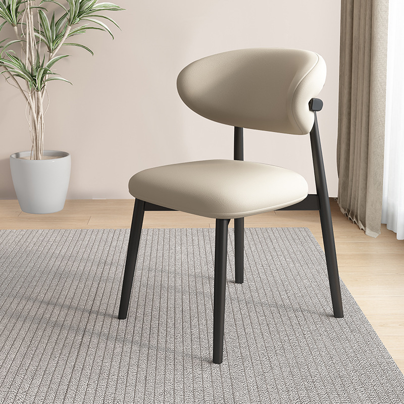 Silla de comedor de madera sólida nórdica, silla de respaldo de paquete blando, taburetes de hoteles, hoteles, casas de muestra, centro de exhibición, sillas de negociación