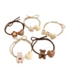 Milk tea, brand hair rope, high quality hair accessory, Korean style, wholesale