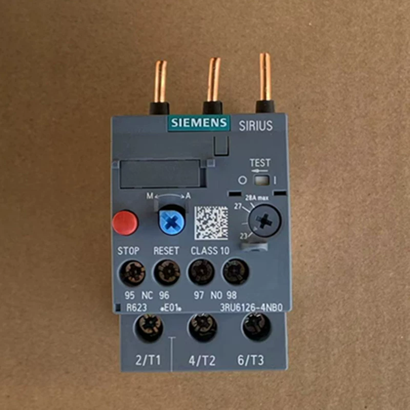 SIEMENS/Siemens 3RU6126-4NB0 Реле тепловой перегрузки 3RU6 23-28A S01NO 1NC