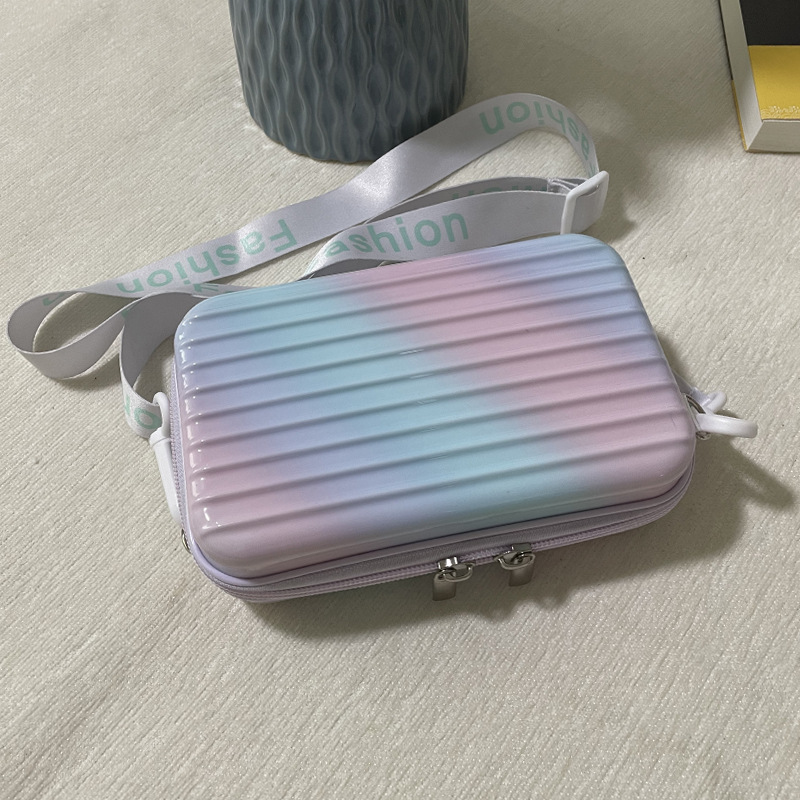 [Fábrica de selección estricta] maleta nuevo verano mini correa de hombro ancha diagonal juvenil universal caja roja en línea de estudiantes