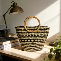 2026 autumn new arrival: straw woven tote bag | premium natural woven handbag - perfect for mid-autumn festival gifting