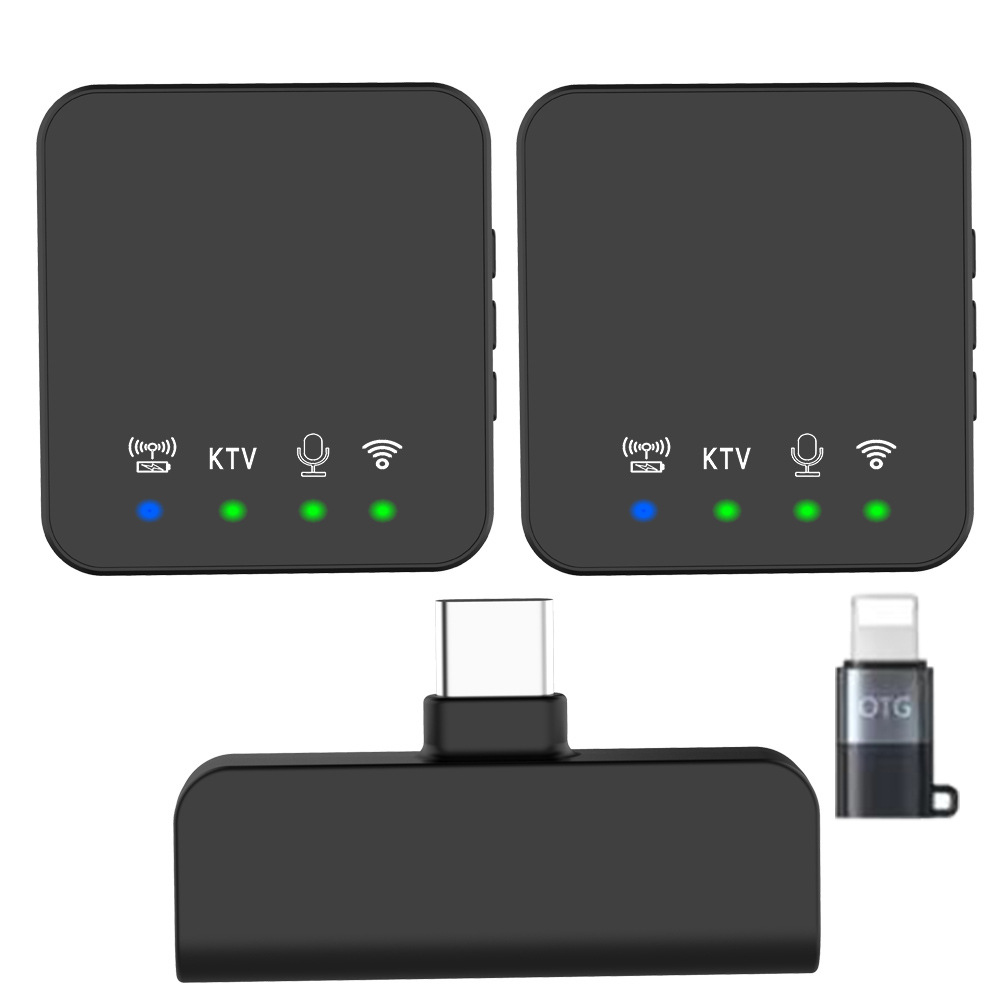 Modelo privado inalámbrico collar clip micrófono con Bluetooth acompañamiento karaoke video en vivo radio reducción de ruido