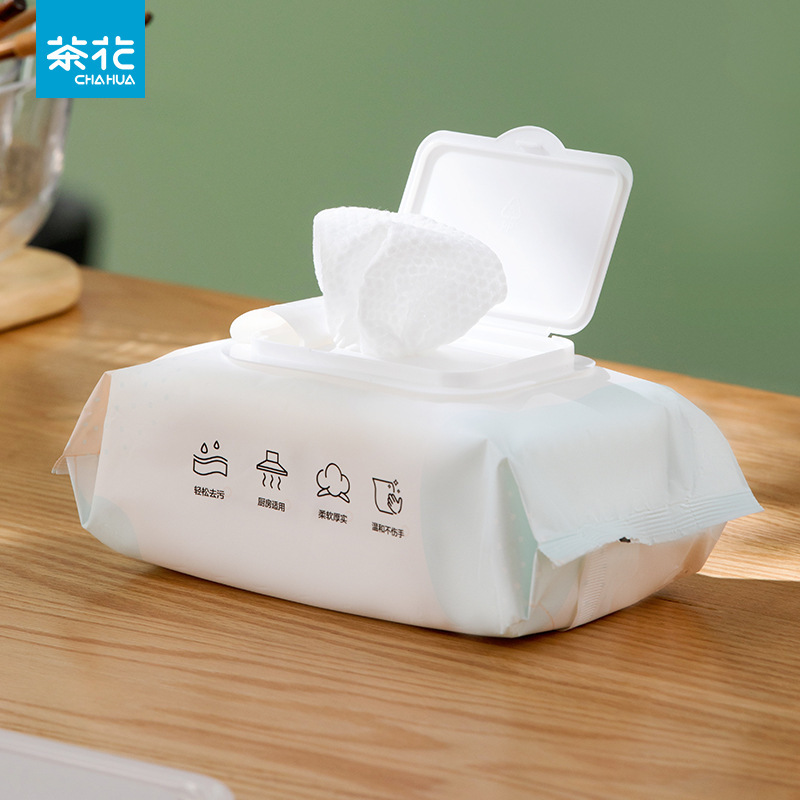 Camellia Disposable Rags, Lazy Wet Wipes, Dry and Wet Dishwashing Cloths, Kitchen Paper to Remove Oil Stains Wholesale