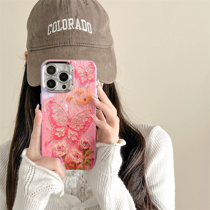Яблоко, совместимо с iPhone 13/14, чехол для телефона, цветочный рисунок, iphone, 15promax, 12