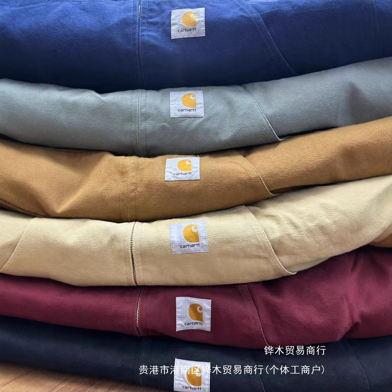In-Stock Carhartt Wip Og Active Jacket Carhartt Washed Workwear Cotton Jacket Wholesale In-Stock Carhartt Wip Og Active Jacket Carhartt Washed Workwear Cotton Jacket Wholesale