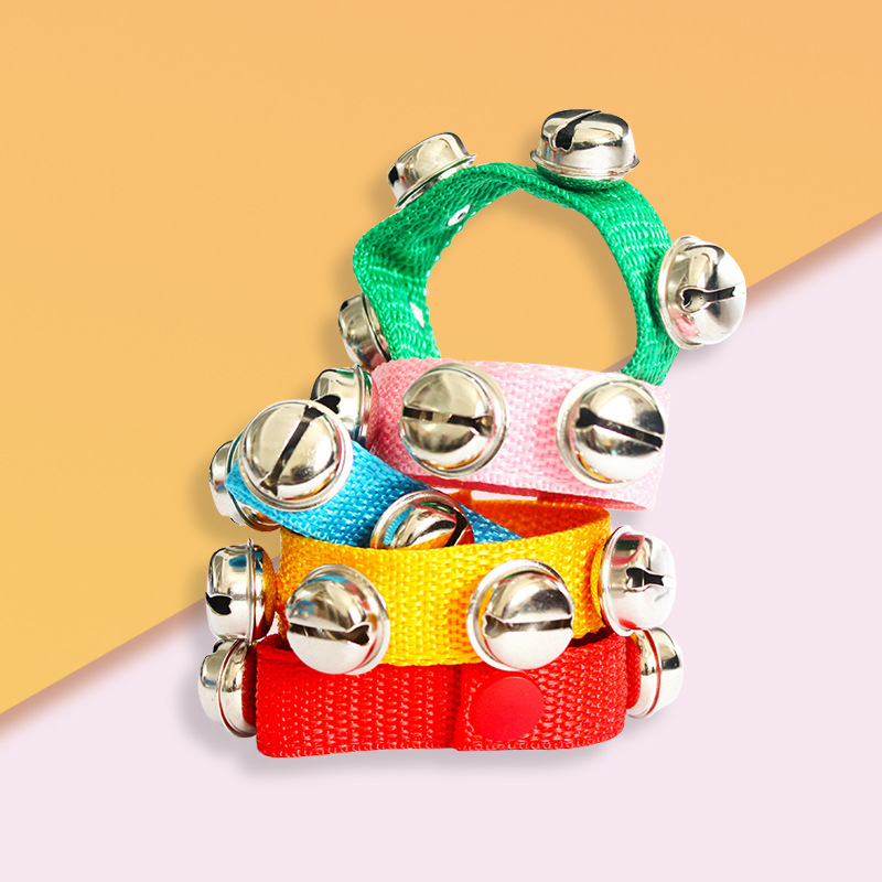 Niños al por mayor pequeña muñeca campana kindergarten educación temprana música juguete instrumento de percusión juguete los niños pequeños Bell