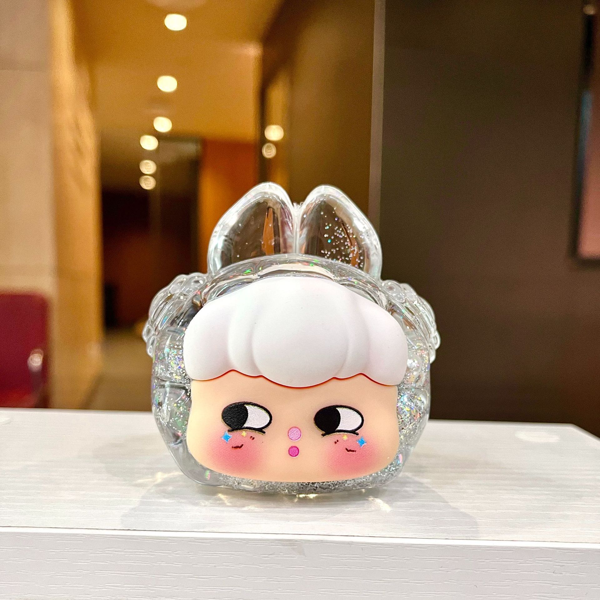 대형 야광 폭발 꿈 토끼 [화이트]