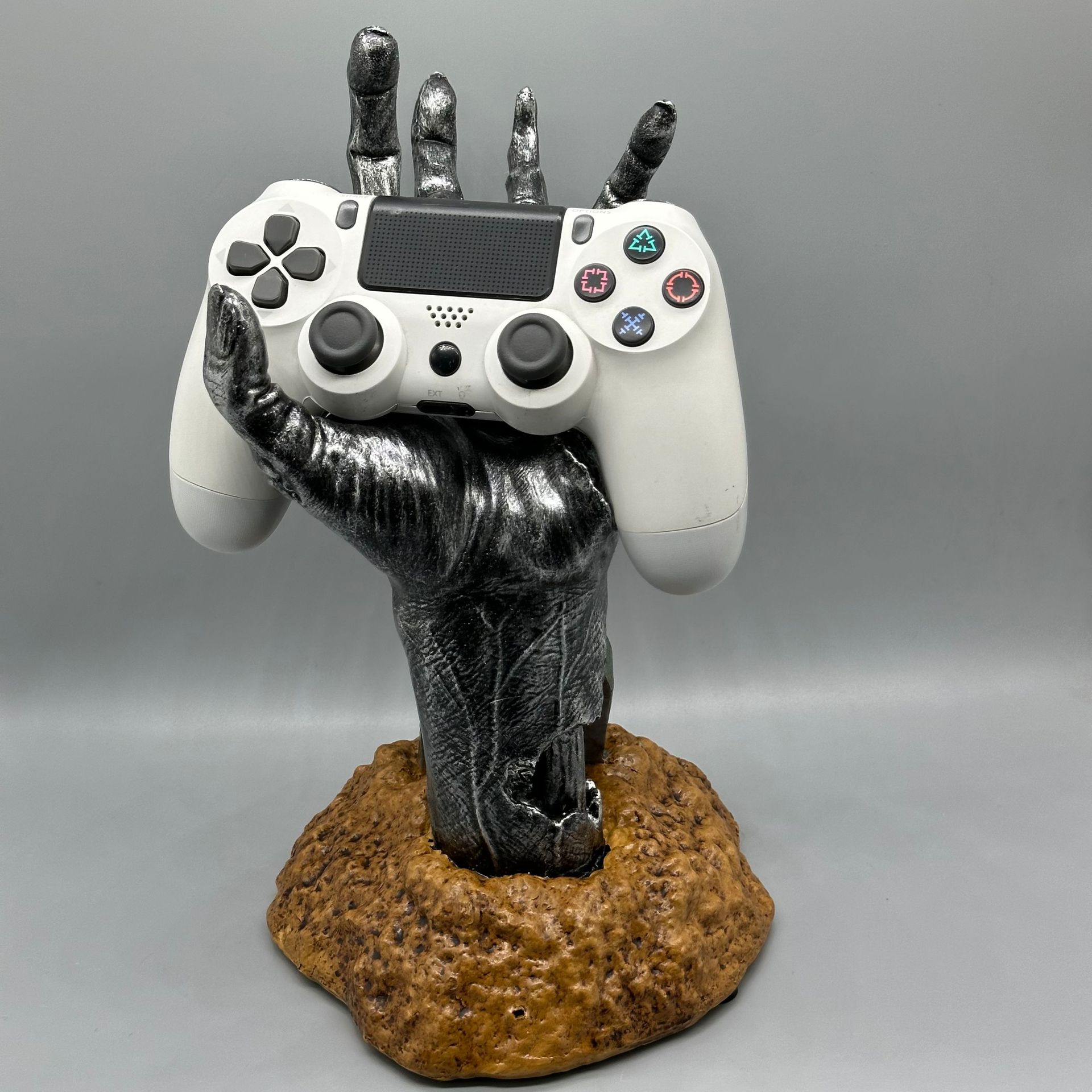 Negro Guerrero maestro modelado soporte de teléfono móvil Blanco Guerrero teléfono móvil soporte Star Wars juego mango soporte adornos