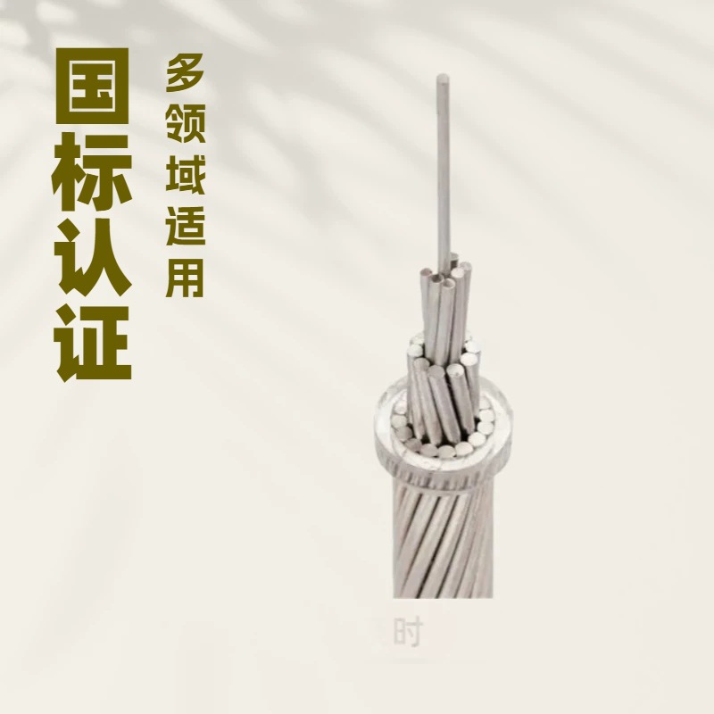 国标JL/GJ钢芯铝绞线有线铝芯电缆线架空裸导线铝合金导体电线