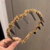 2# light leopard print hairband