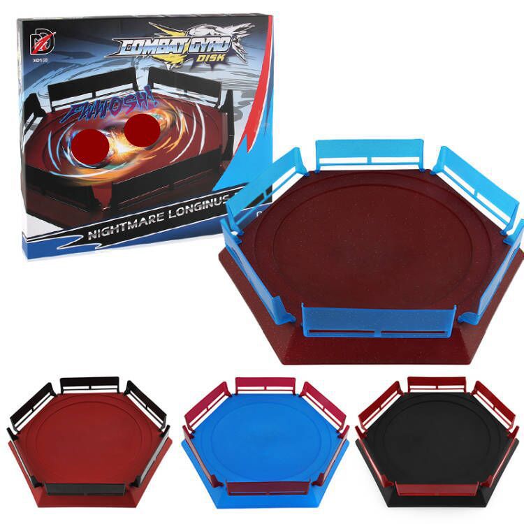 Nueva edición limitada accesorios periféricos de combate giroscopio de combate placa giratoria de batalla DIY deportes competitivos Placa de juguete