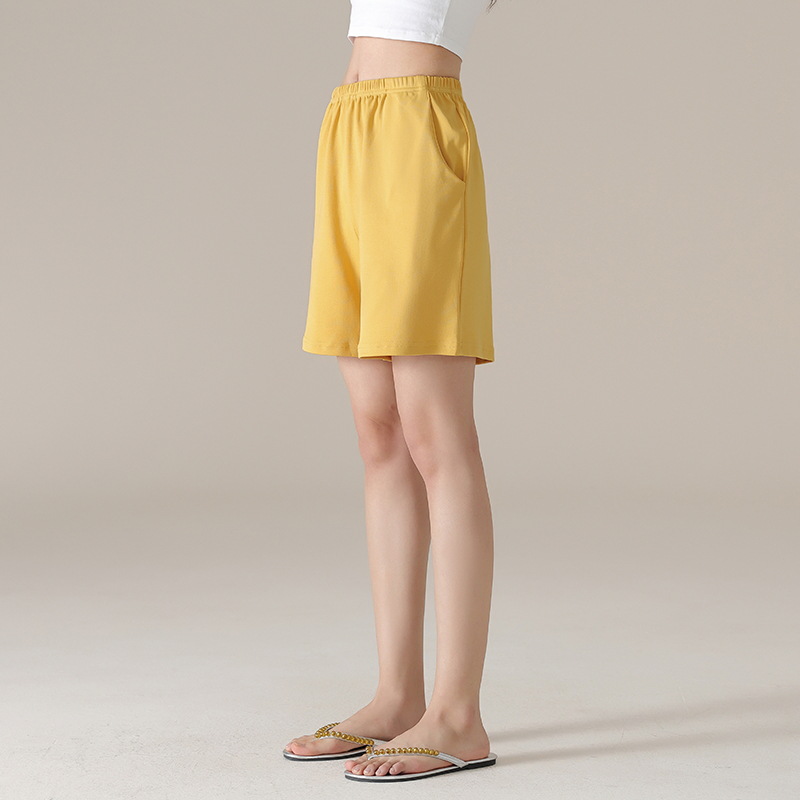 Pantalones de pijama de mujer de verano delgados pantalones cortos de algodón para el hogar pantalones de mujer sueltos de verano solo pantalones de algodón para el hogar