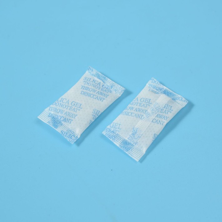 Fabricante de silicona a prueba de humedad perlas tuerca snack biscuit té desecante Aihua papel alimentos desecante de silicona