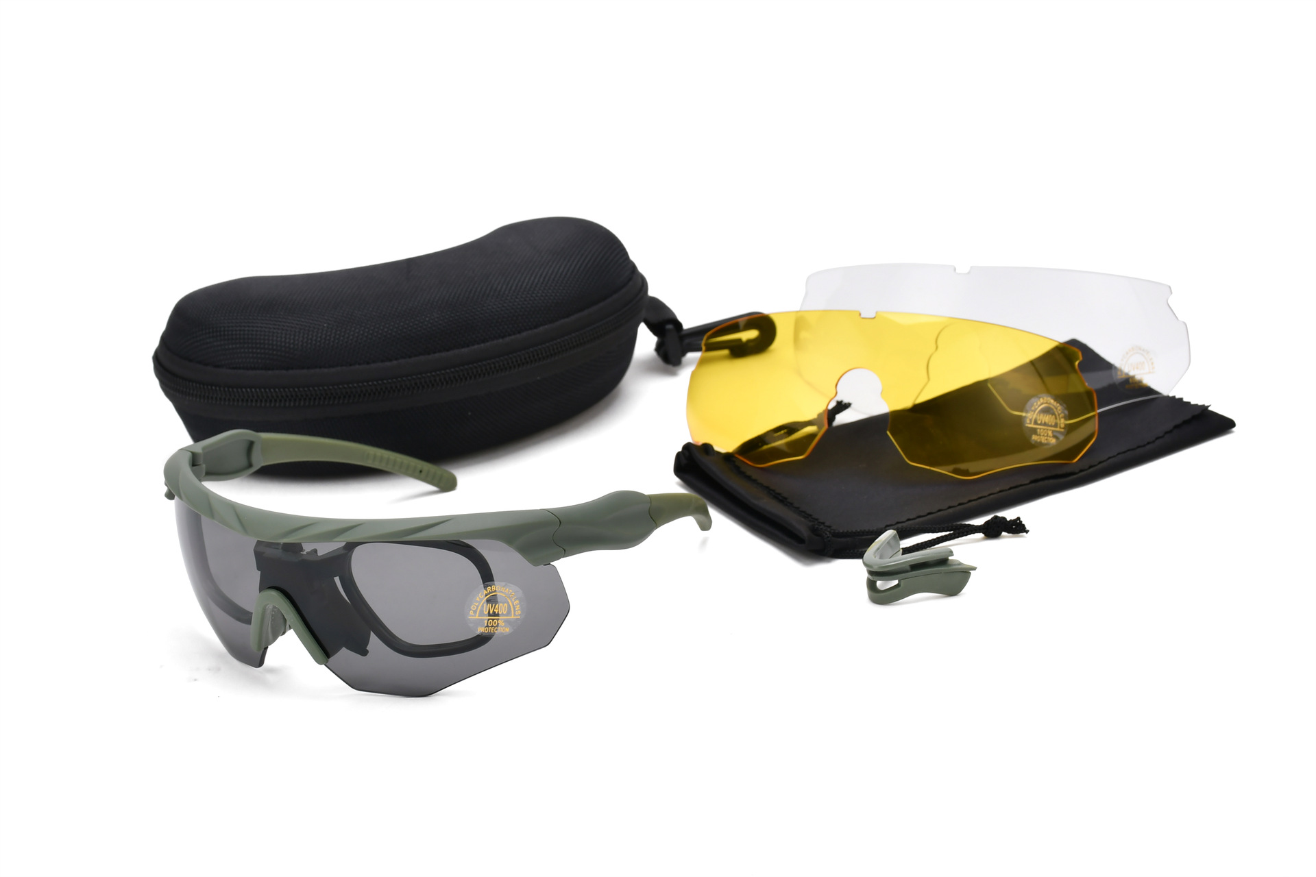 Gafas Tácticas de Protección TR90 y PC con Lentes Intercambiables para Tiro CS image 9