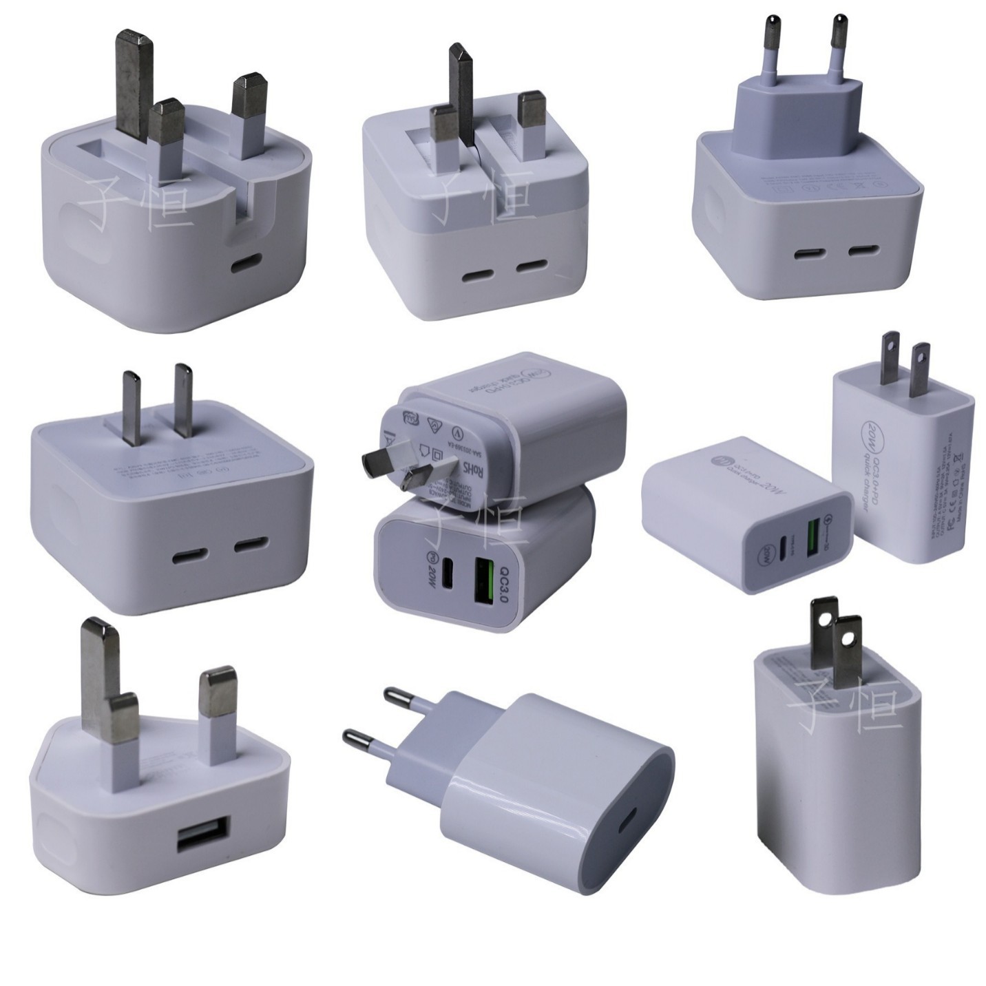 El cargador de pd es adecuado para el cargador de Apple. Carga rápida iPhone15/14 cabezal de carga PD20W para teléfono móvil.