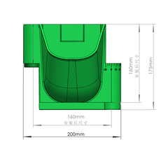 戶外垂直綠化圍牆塑料盒子立體種植花盆種植槽綠植牆面植物種植盒