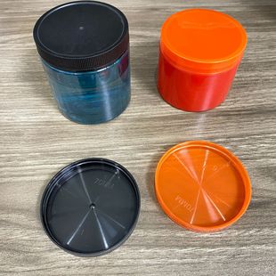 Factory Direct Supply 68 Tooth Plastic Cover Pp Glossy Spiral Cover Round Wide Mouth Cover Cream Cover Cosmetic Cover
