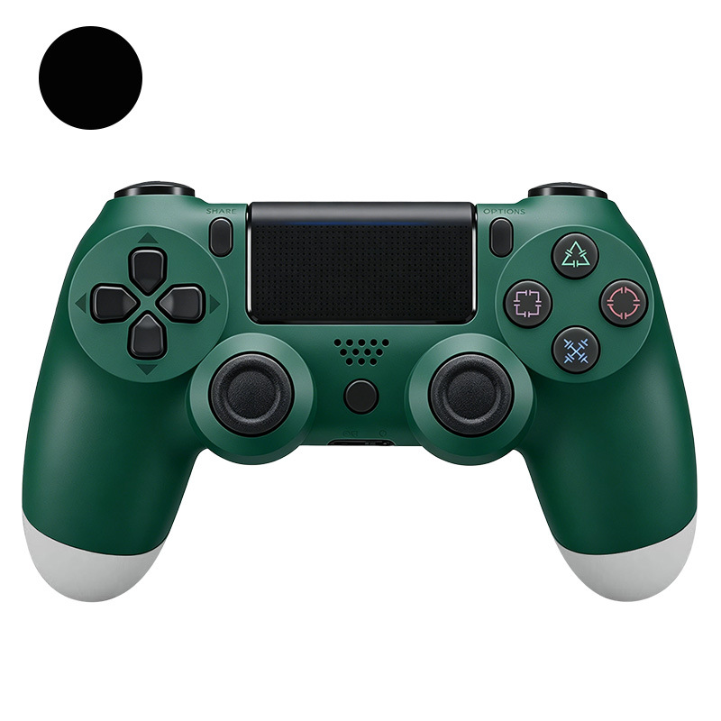 Control Inalámbrico Bluetooth P4 de ABS con Doble Motor de Vibración para Consola P4 y PC
