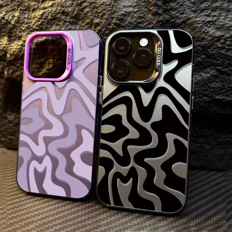 Cross-Border European and American Corrugated Iphone17Pro Mobile Phone Case 16/15/14/13 Laser Case 12 Apple 11Xsmax Cross-Border European and American Corrugated Iphone17Pro Mobile Phone Case 16/15/14/13 Laser Case 12 Apple 11Xsmax