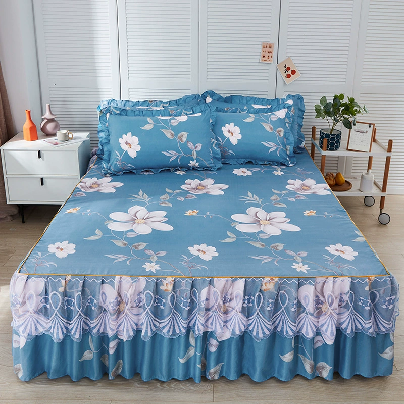 CB# шлифовальная кружевная накидка на кровать трехчастный комплект на односпальную кровать 1.5м1.8м домашний Simmons матрас чехол защитный чехол