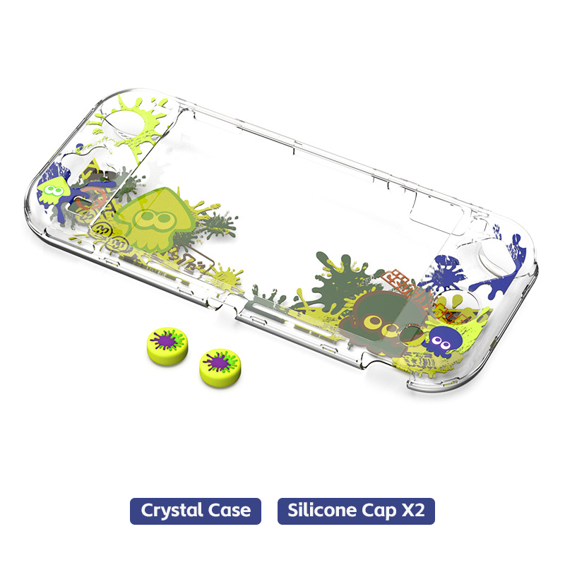 Interruptor aplicable Lite cristal Shell NS Lite anfitrión personalizado cáscara protectora Animal Bosque cristal Shell