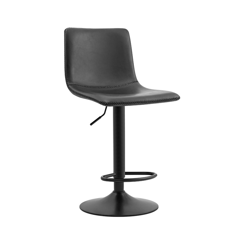 Silla de bar casera nórdica alta silla de bar respaldada alta recepción silla elevadora image 17