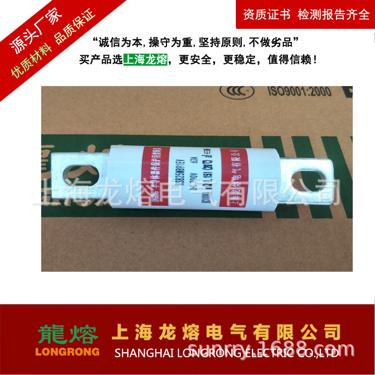 快速熔断器 RS95B 500V 60A ,银片熔芯,专业认准"龍熔"品牌 低压