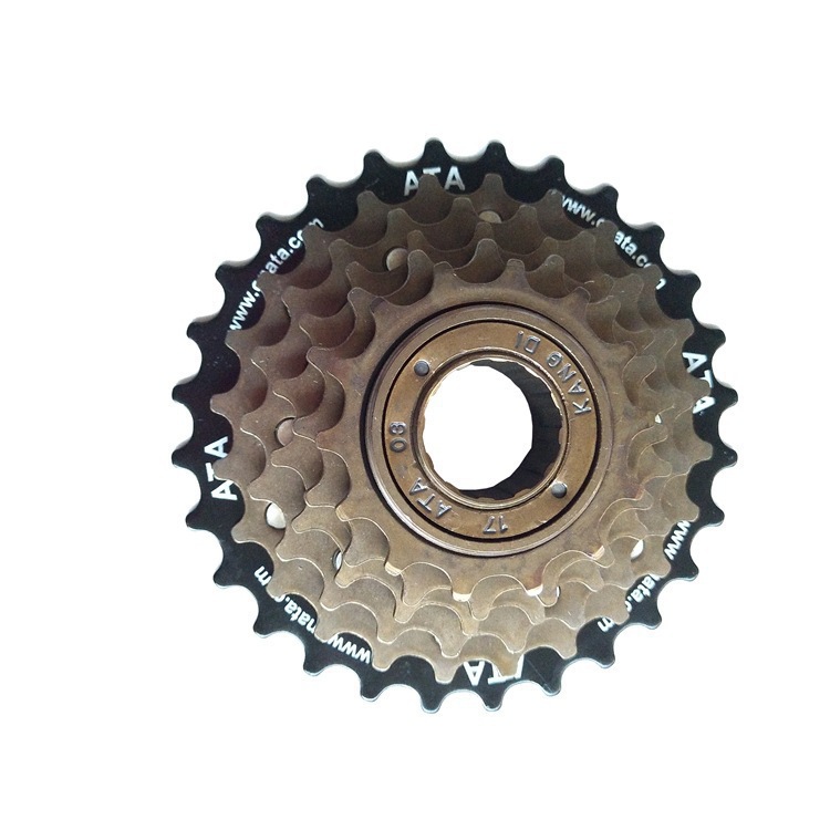 ATA Kangdi Volante giratorio de 6 velocidades Volante roscado de 6 velocidades Volante giratorio de bicicleta de montaña de 18 velocidades Volante giratorio de bicicleta de montaña