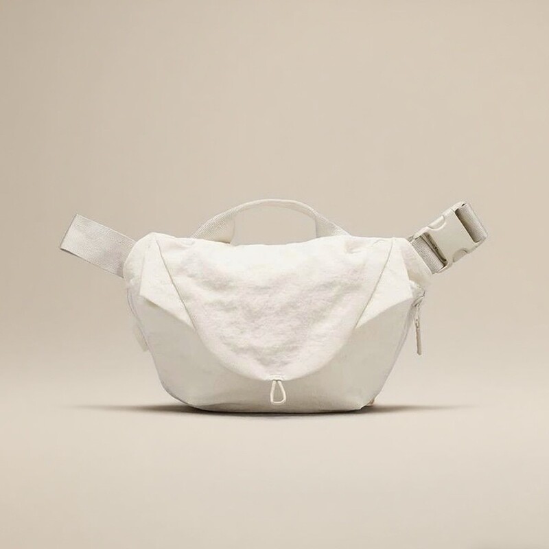 Lulu's Same Style Curved Crossbody Bag Niche High-End Shoulder Bag Yoga Sports Lazy Versatile Commuter Shoulder Bag